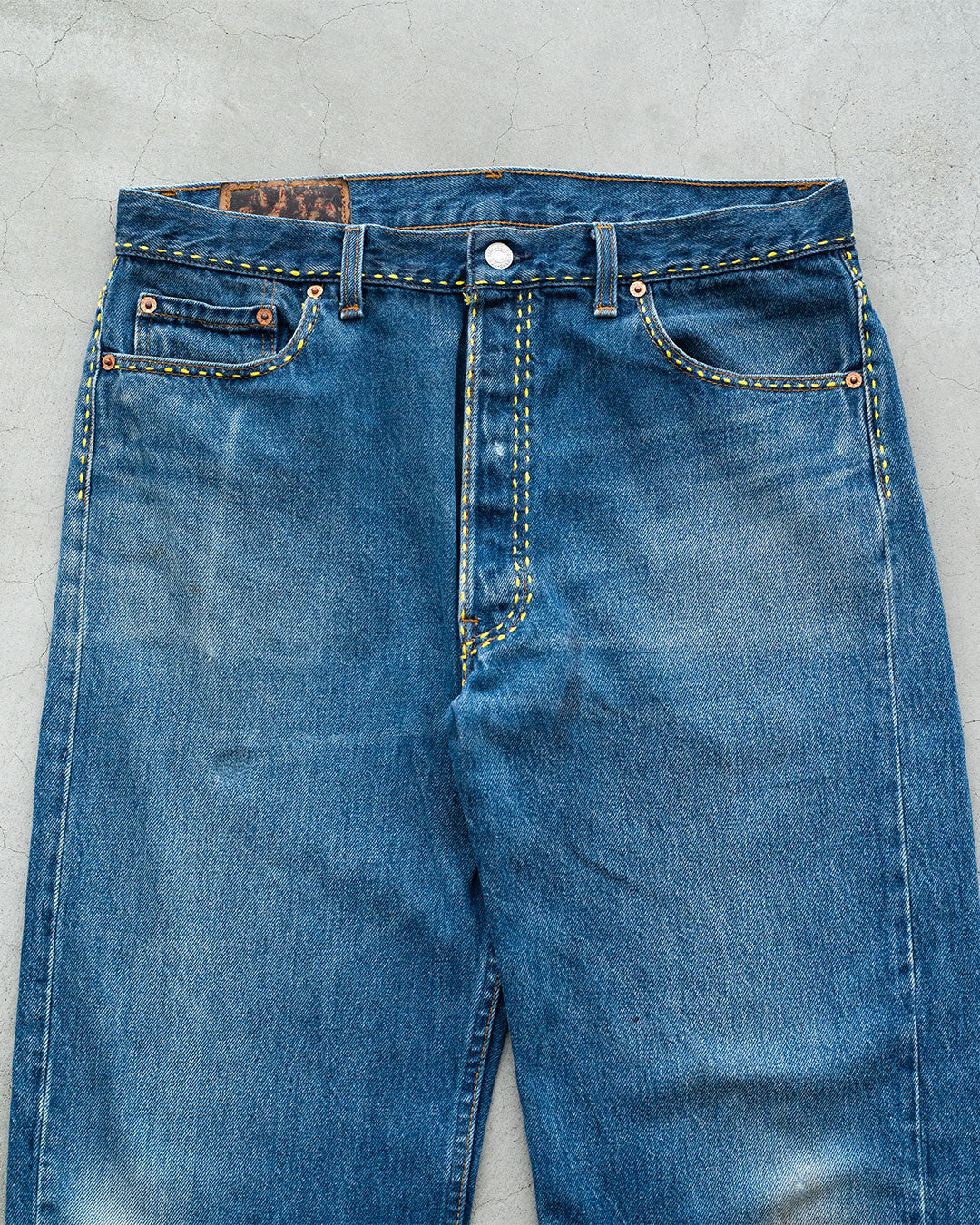 【HEXICO】Hand-Stitched Used 501 『Made In U.S.A』 ①