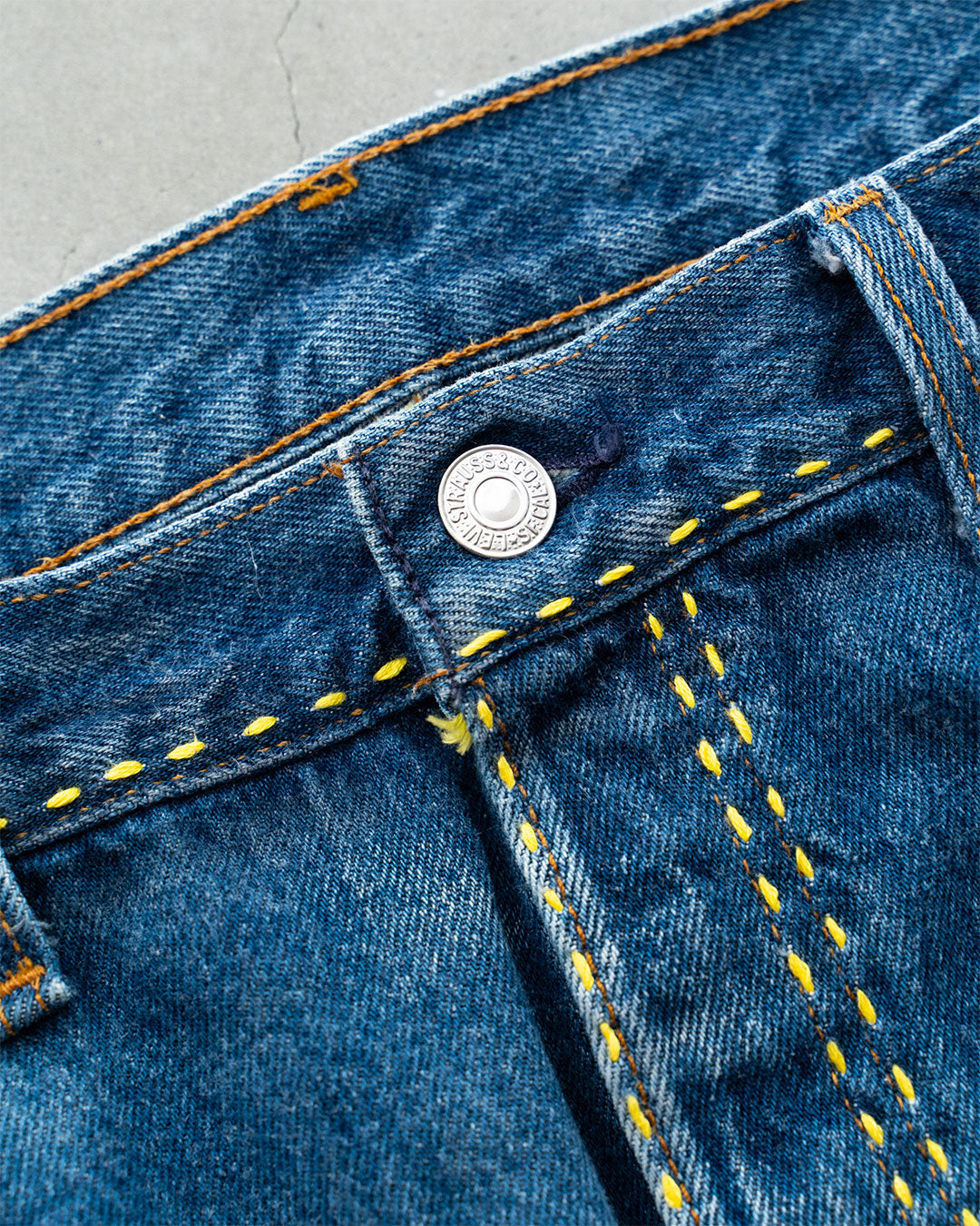 【HEXICO】Hand-Stitched Used 501 『Made In U.S.A』 ①