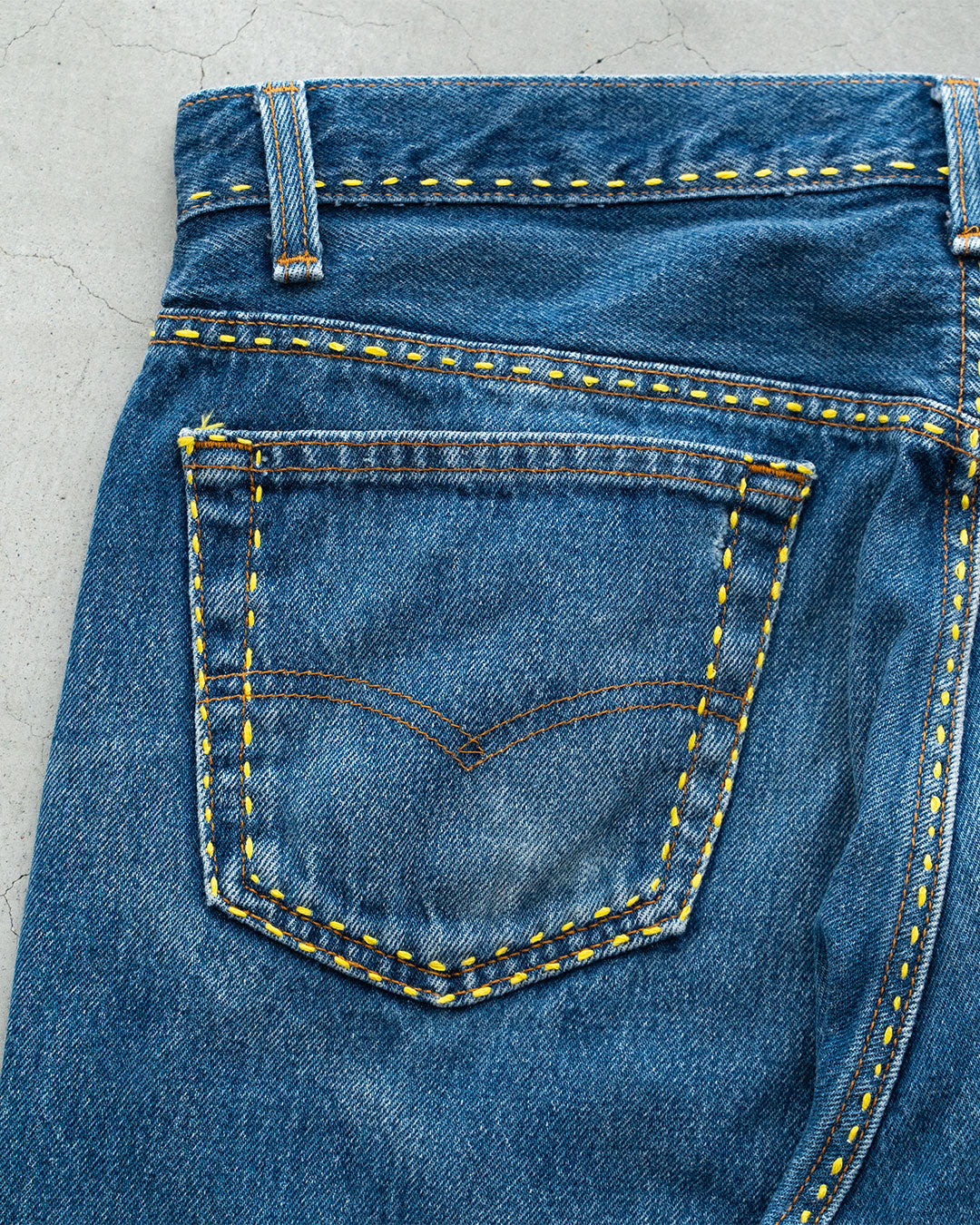 【HEXICO】Hand-Stitched Used 501 『Made In U.S.A』 ①