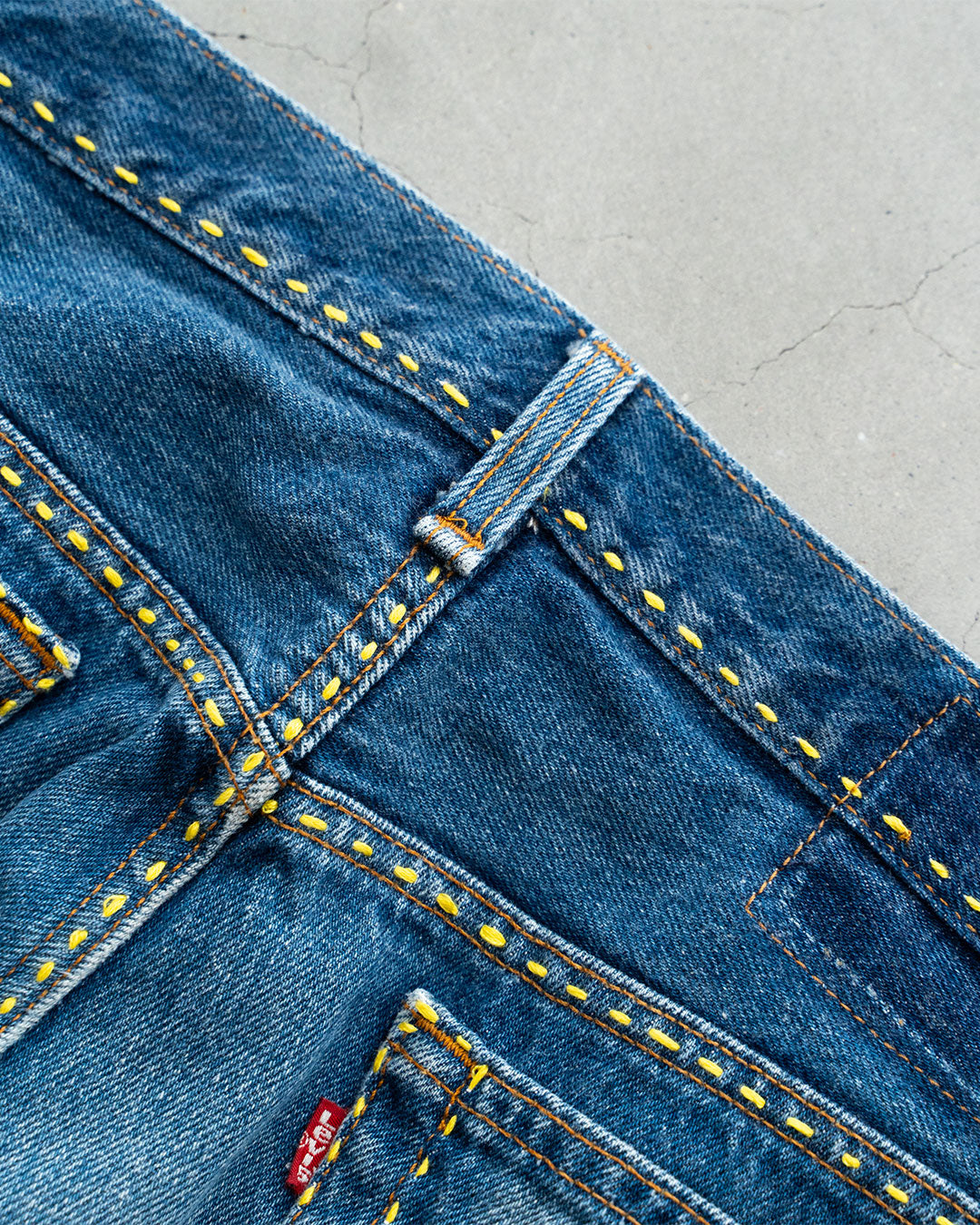 【HEXICO】Hand-Stitched Used 501 『Made In U.S.A』 ①