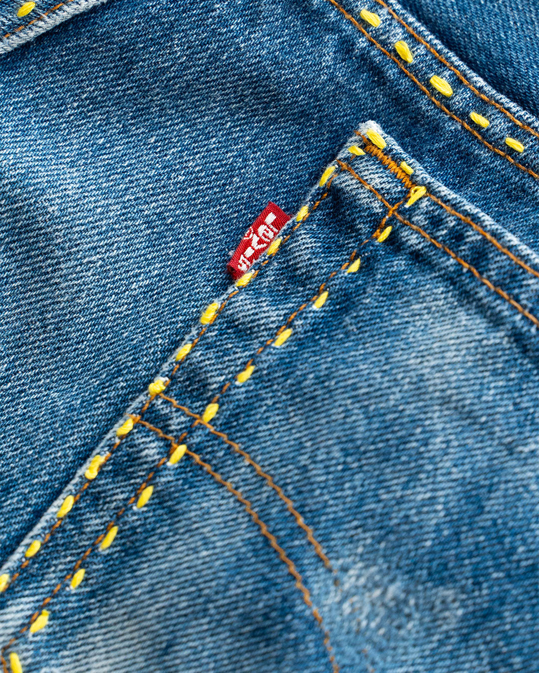 【HEXICO】Hand-Stitched Used 501 『Made In U.S.A』 ①