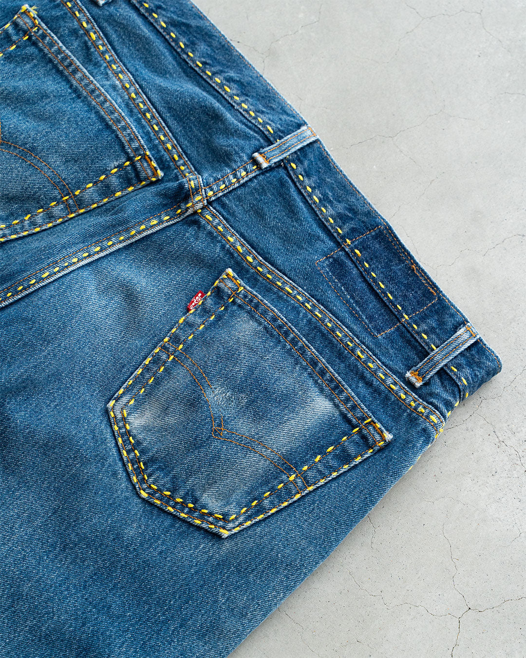 【HEXICO】Hand-Stitched Used 501 『Made In U.S.A』 ①
