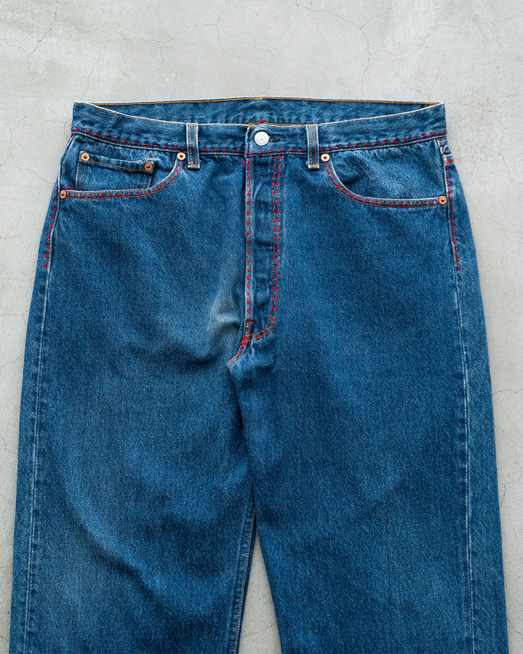 【HEXICO】Hand-Stitched Used 501 『Made In U.S.A』②