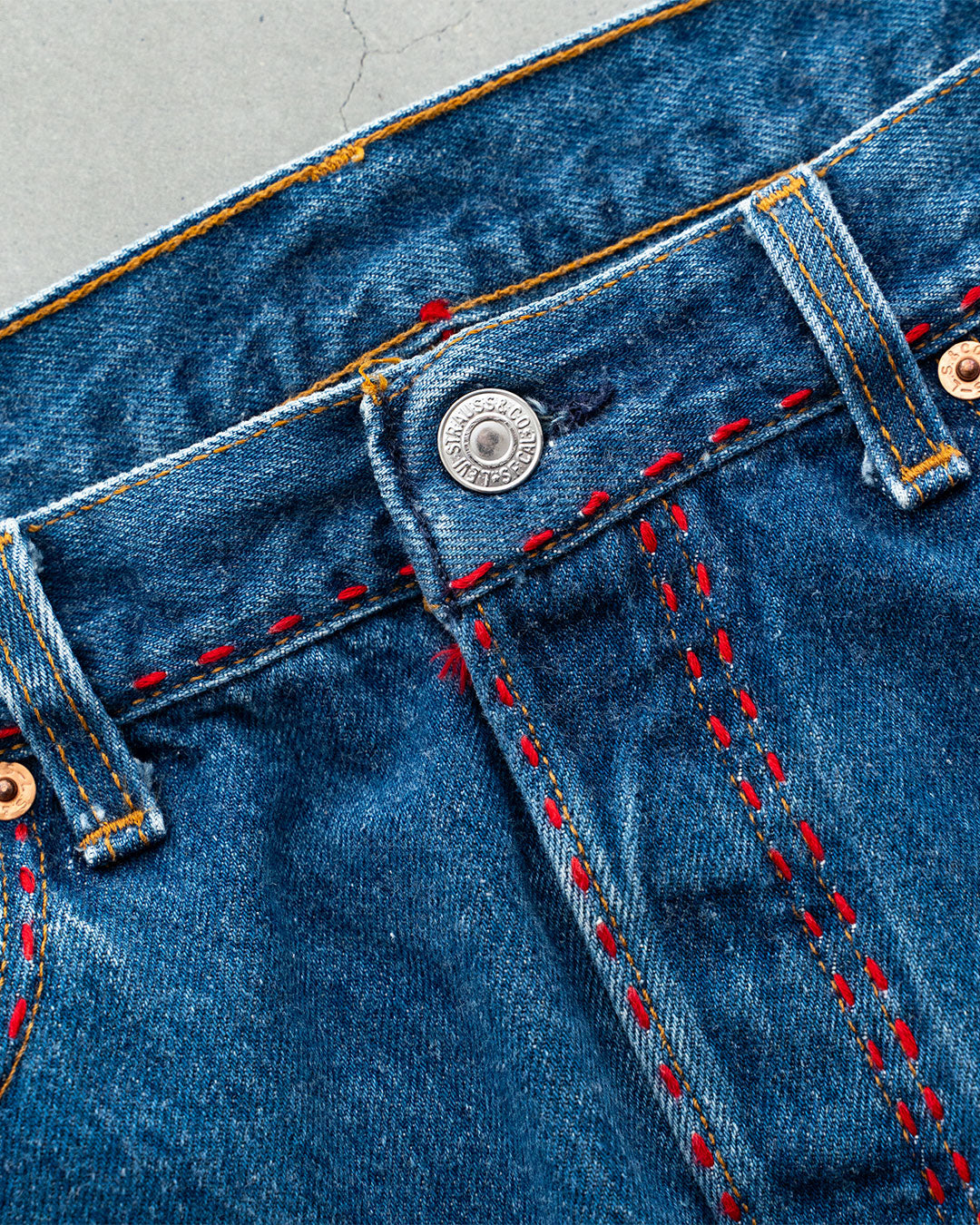 【HEXICO】Hand-Stitched Used 501 『Made In U.S.A』②