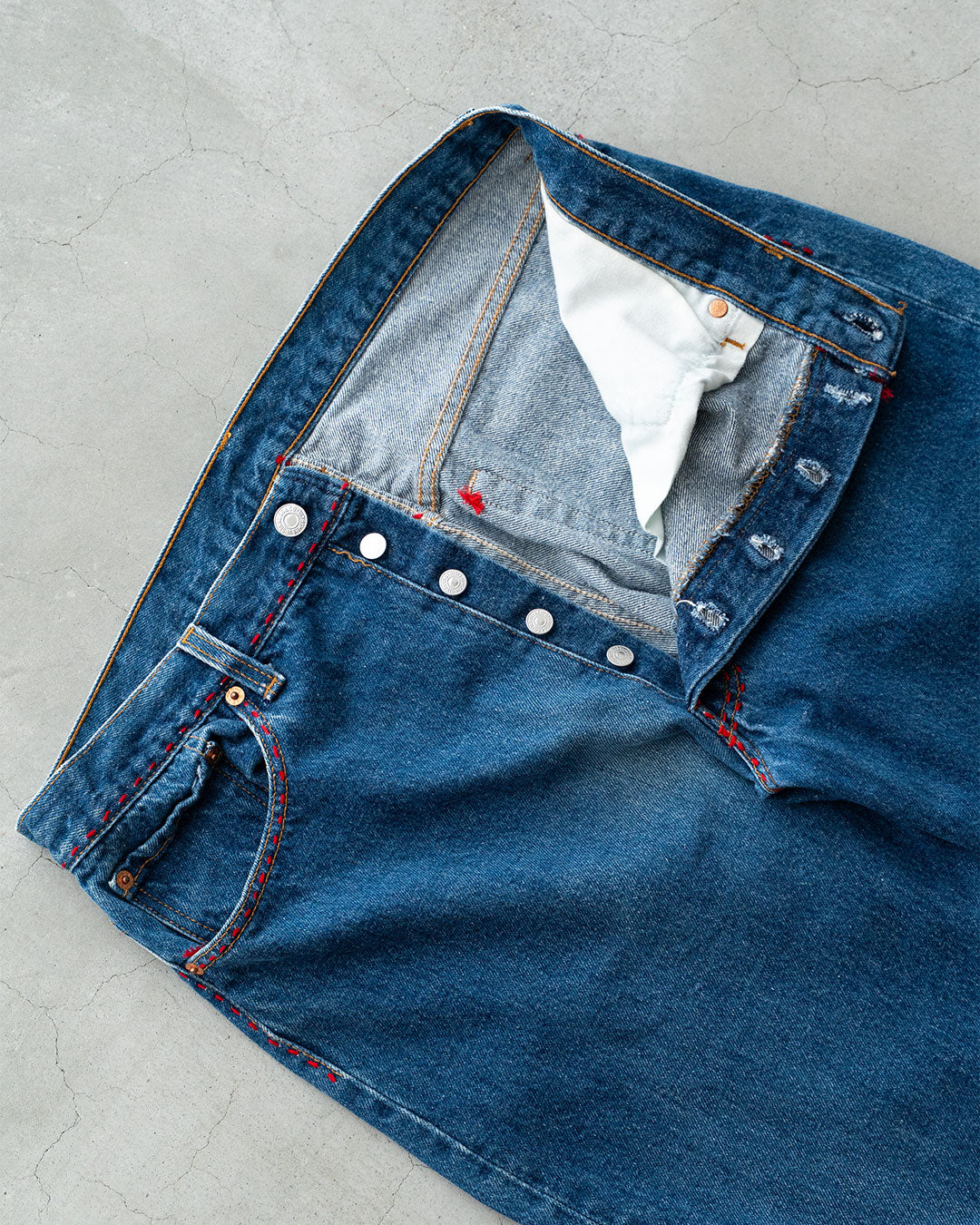 【HEXICO】Hand-Stitched Used 501 『Made In U.S.A』②