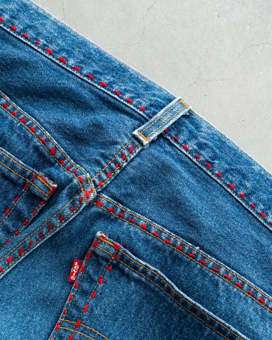 【HEXICO】Hand-Stitched Used 501 『Made In U.S.A』②
