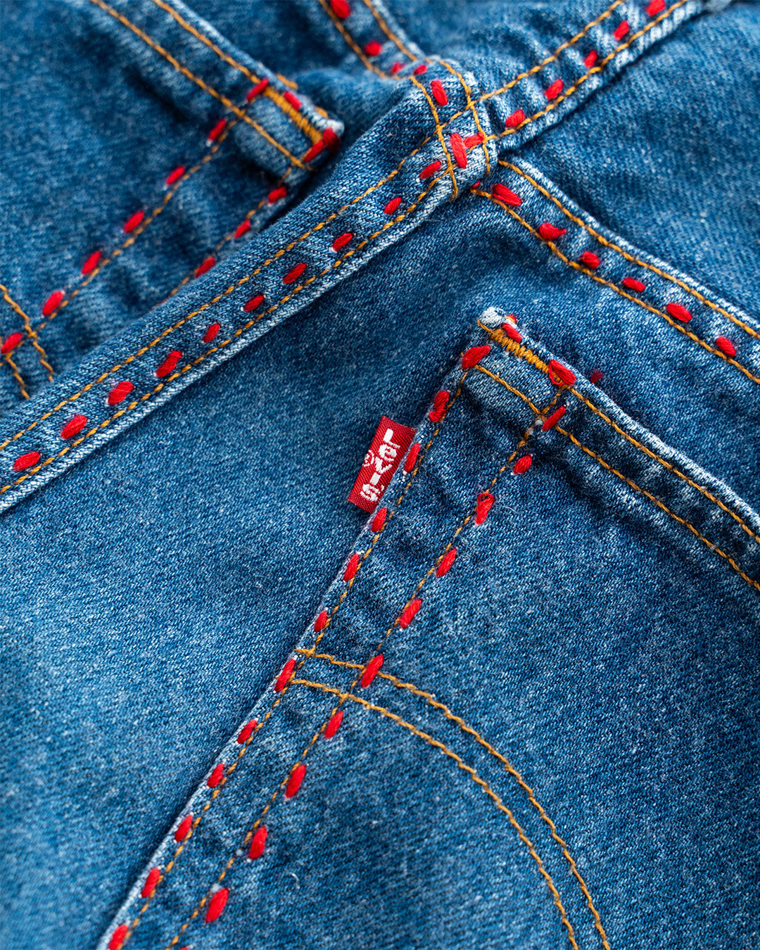 【HEXICO】Hand-Stitched Used 501 『Made In U.S.A』②