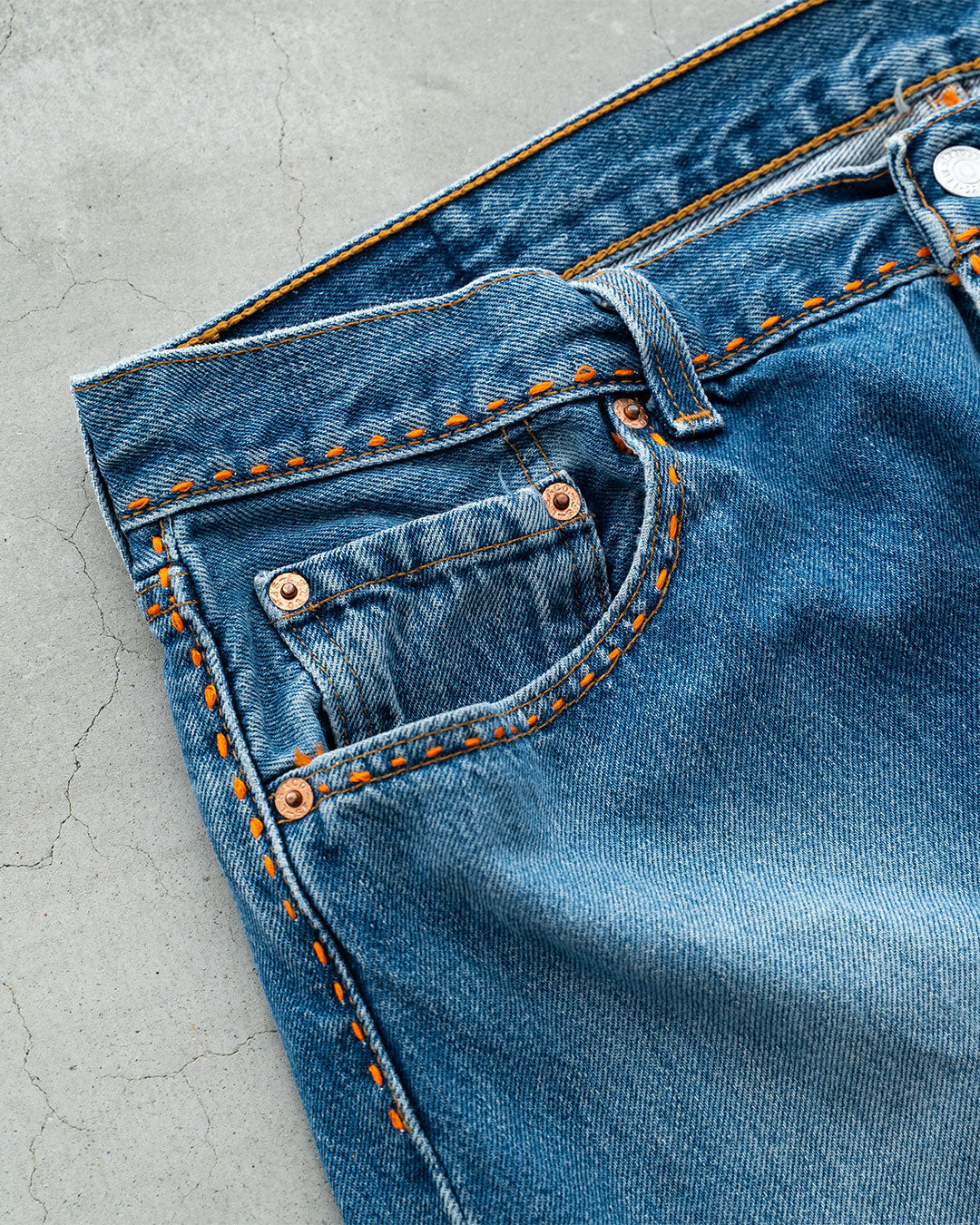 【HEXICO】Hand-Stitched Used 501 『Made In U.S.A』③