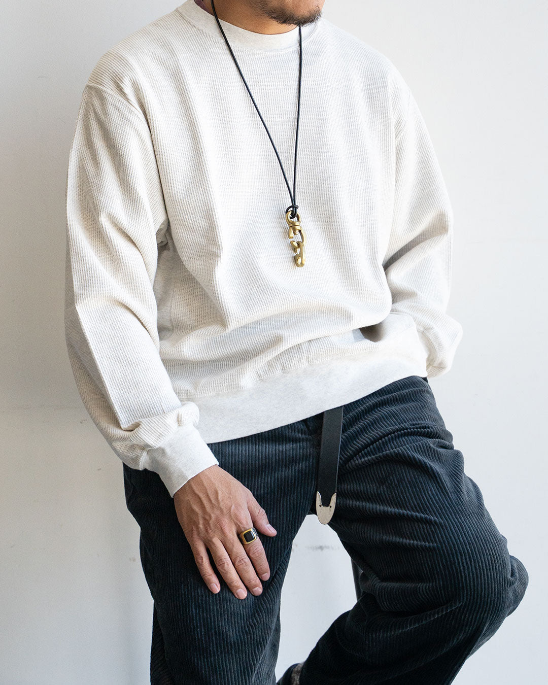 Willow Pants Leater＆Brass Necklace Willow Pants】R-004 Brass Necklace – FORT GENERAL STORE