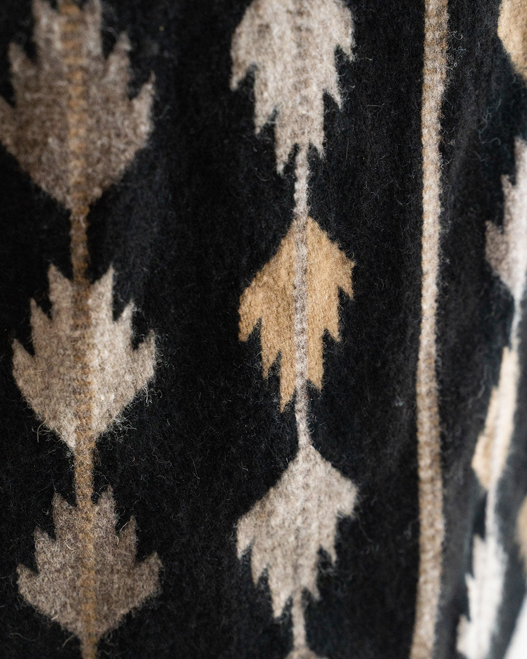 【Hilos De Tradición】Rug Vest 『TRIGO』  Oaxaca Handwoven