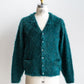【Authentic Reproduction Products】Premium Classic Mohair Cardigan W/Pocket『Sapphire Blue』