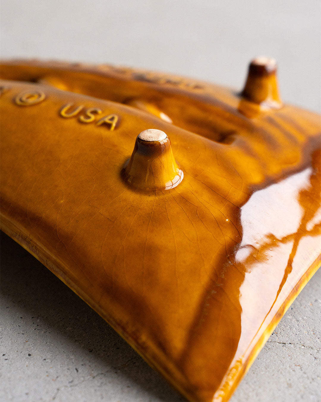 【VINTAGE】60s Mid Century Marble Ashtray "Made In USA"