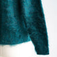 【Authentic Reproduction Products】Premium Classic Mohair Cardigan W/Pocket『Sapphire Blue』