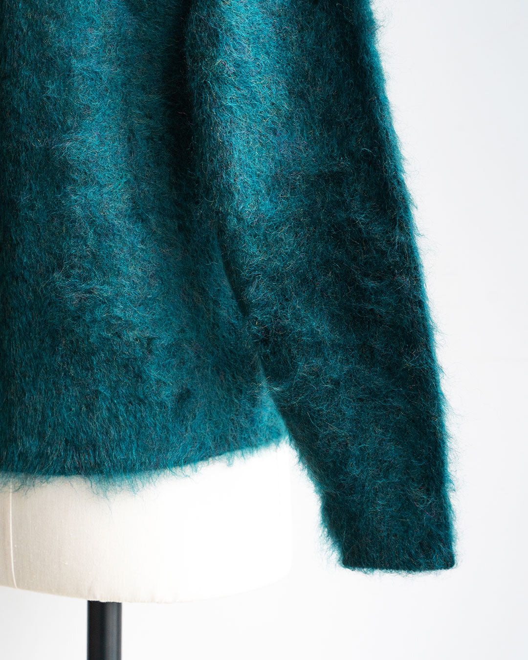 【Authentic Reproduction Products】Premium Classic Mohair Cardigan W/Pocket『Sapphire Blue』
