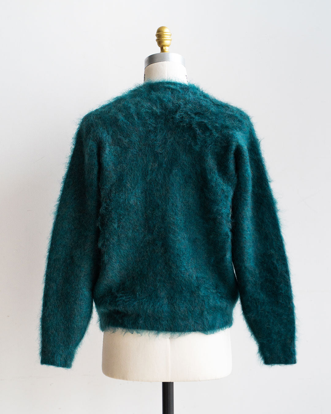 【Authentic Reproduction Products】Premium Classic Mohair Cardigan W/Pocket『Sapphire Blue』