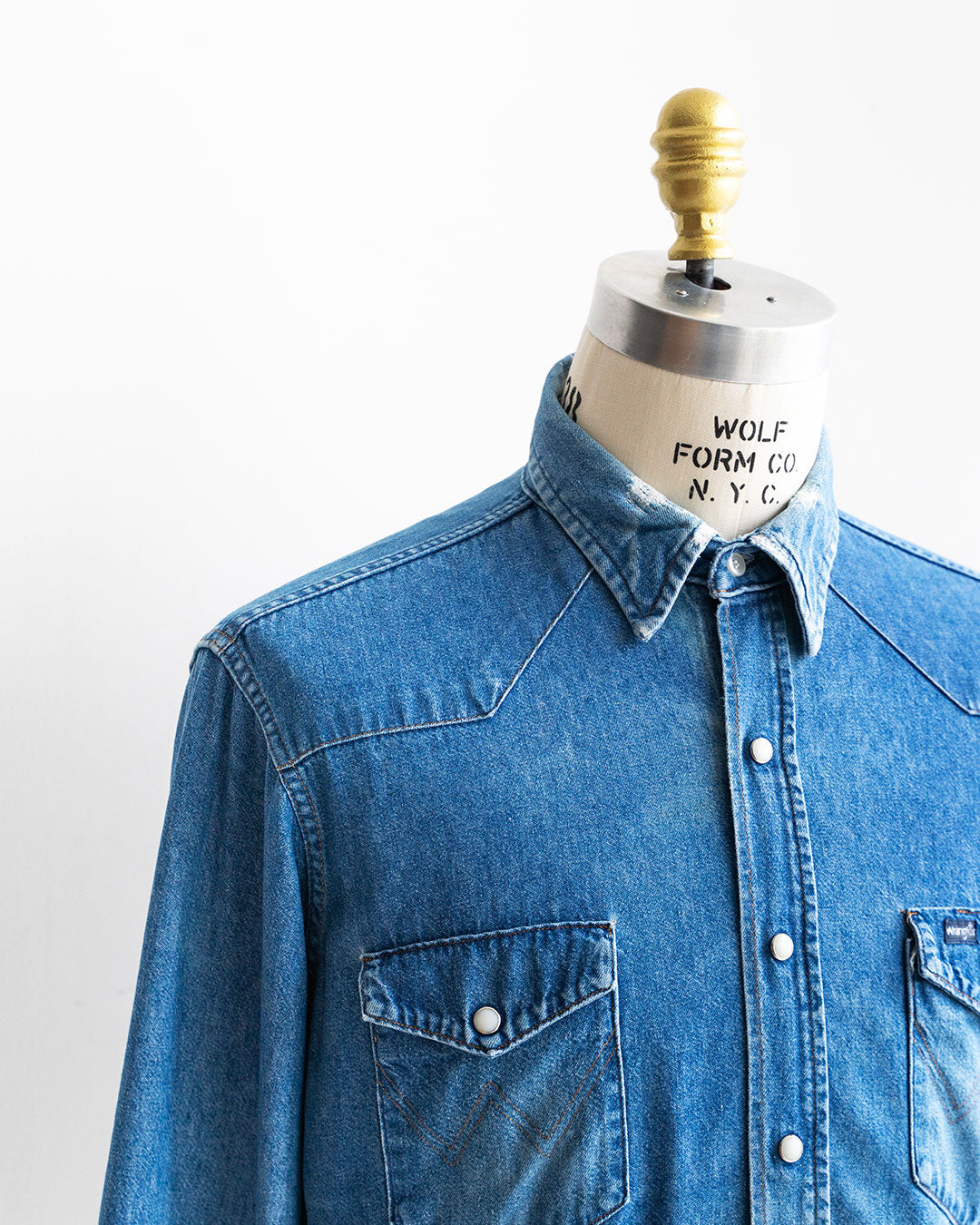 【HEXICO】Short Denim Western 『80-90s Western Shirt』①