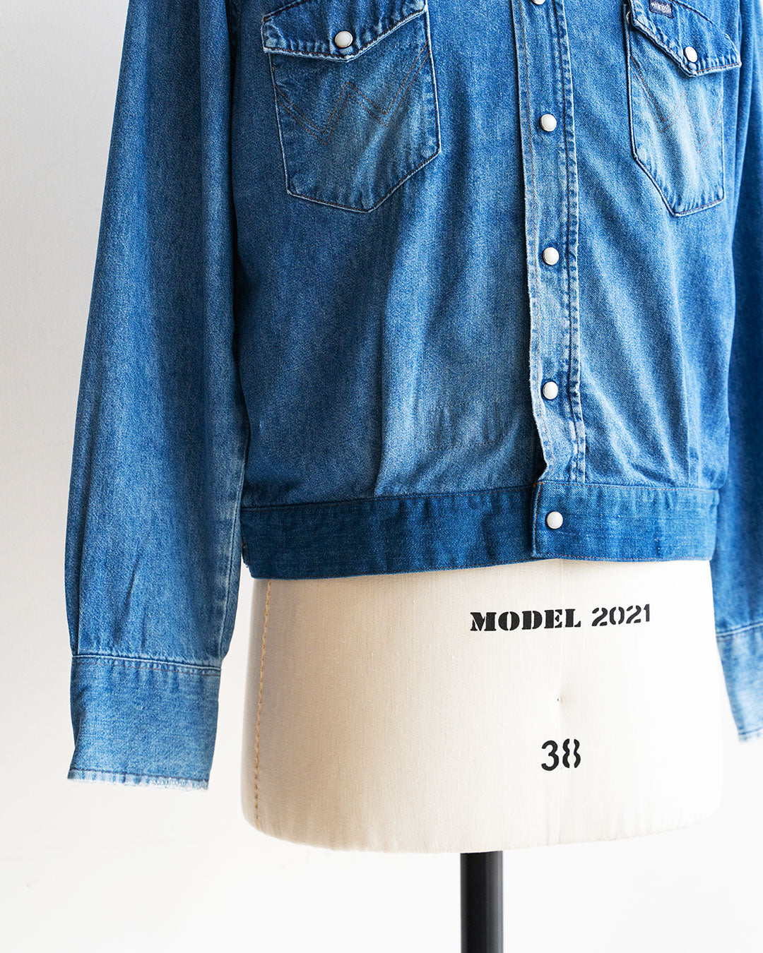 【HEXICO】Short Denim Western 『80-90s Western Shirt』①