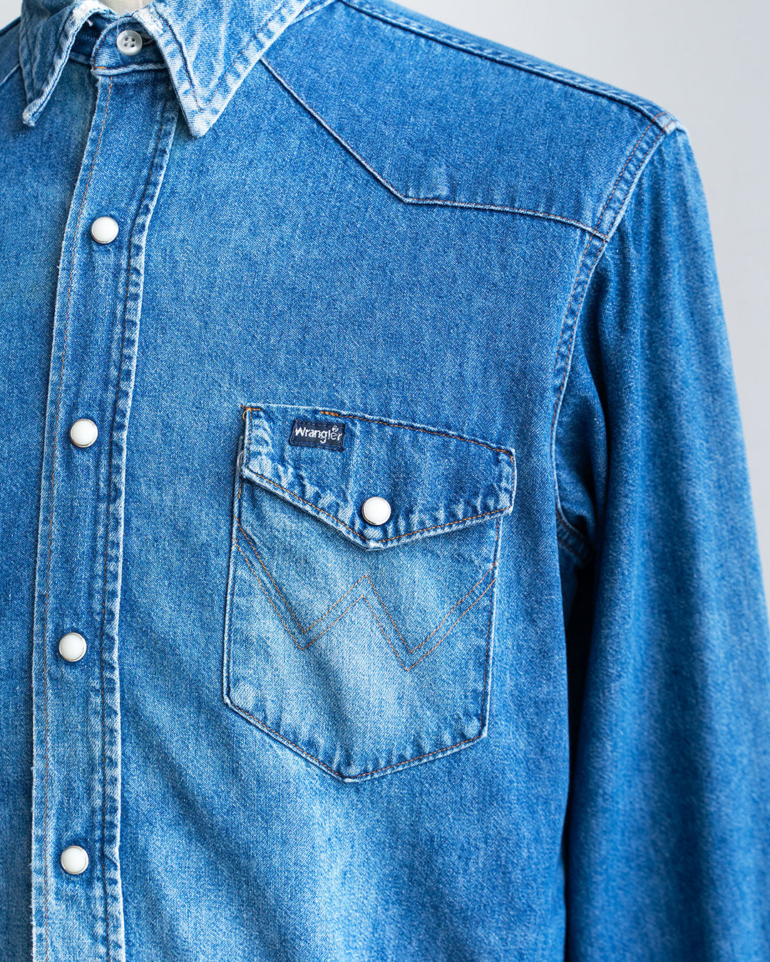 【HEXICO】Short Denim Western 『80-90s Western Shirt』①