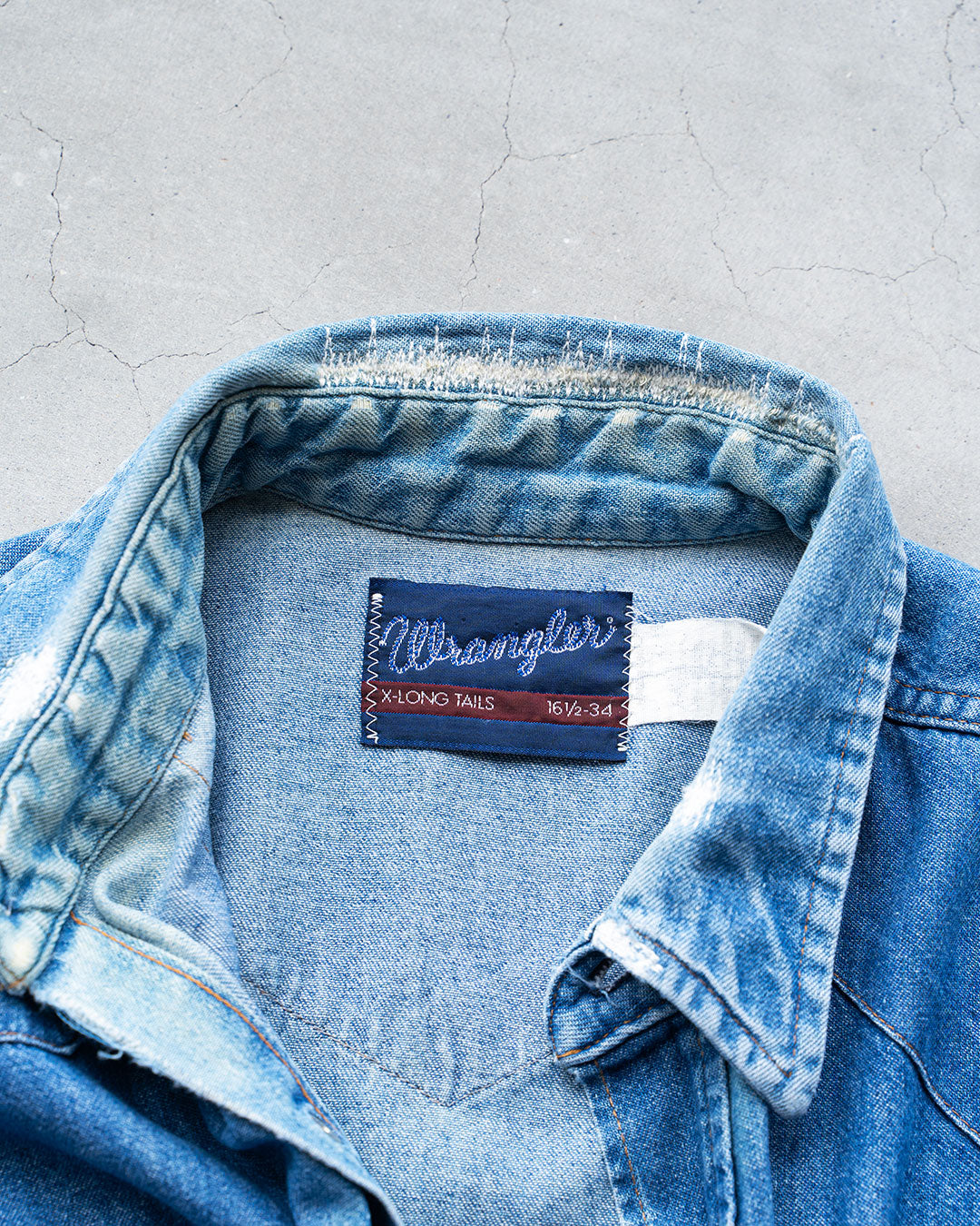 【HEXICO】Short Denim Western 『80-90s Western Shirt』①