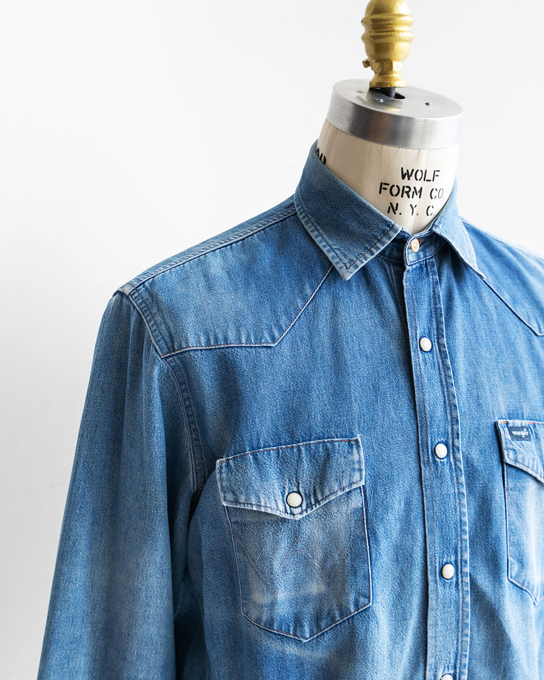 【HEXICO】Short Denim Western 『80-90s Western Shirt』②