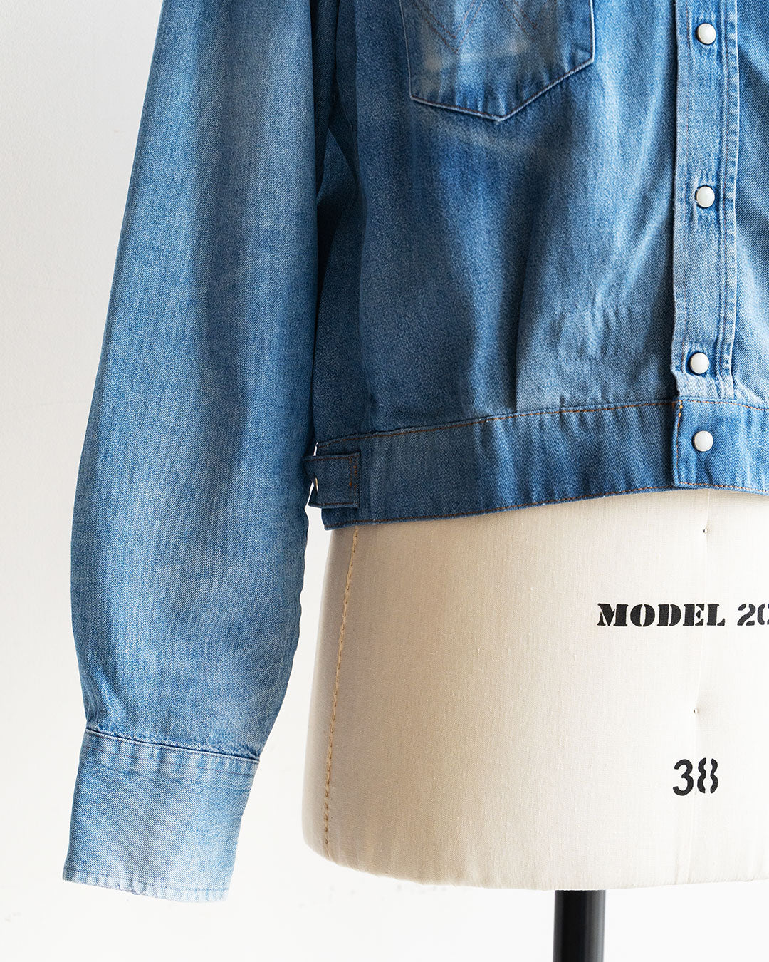 【HEXICO】Short Denim Western 『80-90s Western Shirt』②