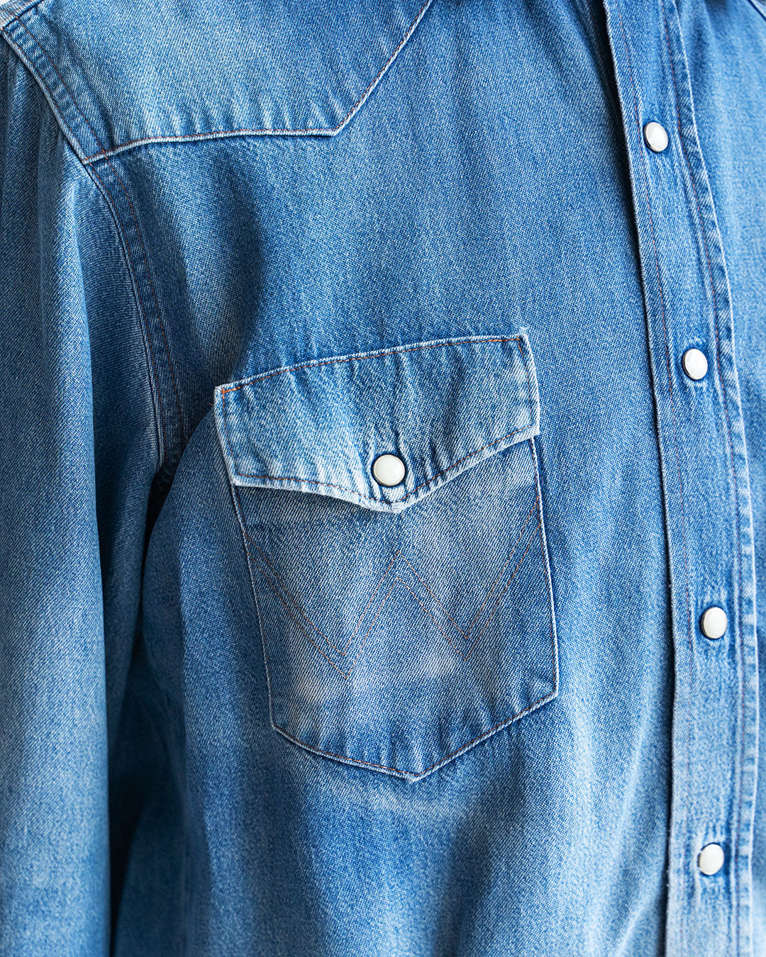 【HEXICO】Short Denim Western 『80-90s Western Shirt』②