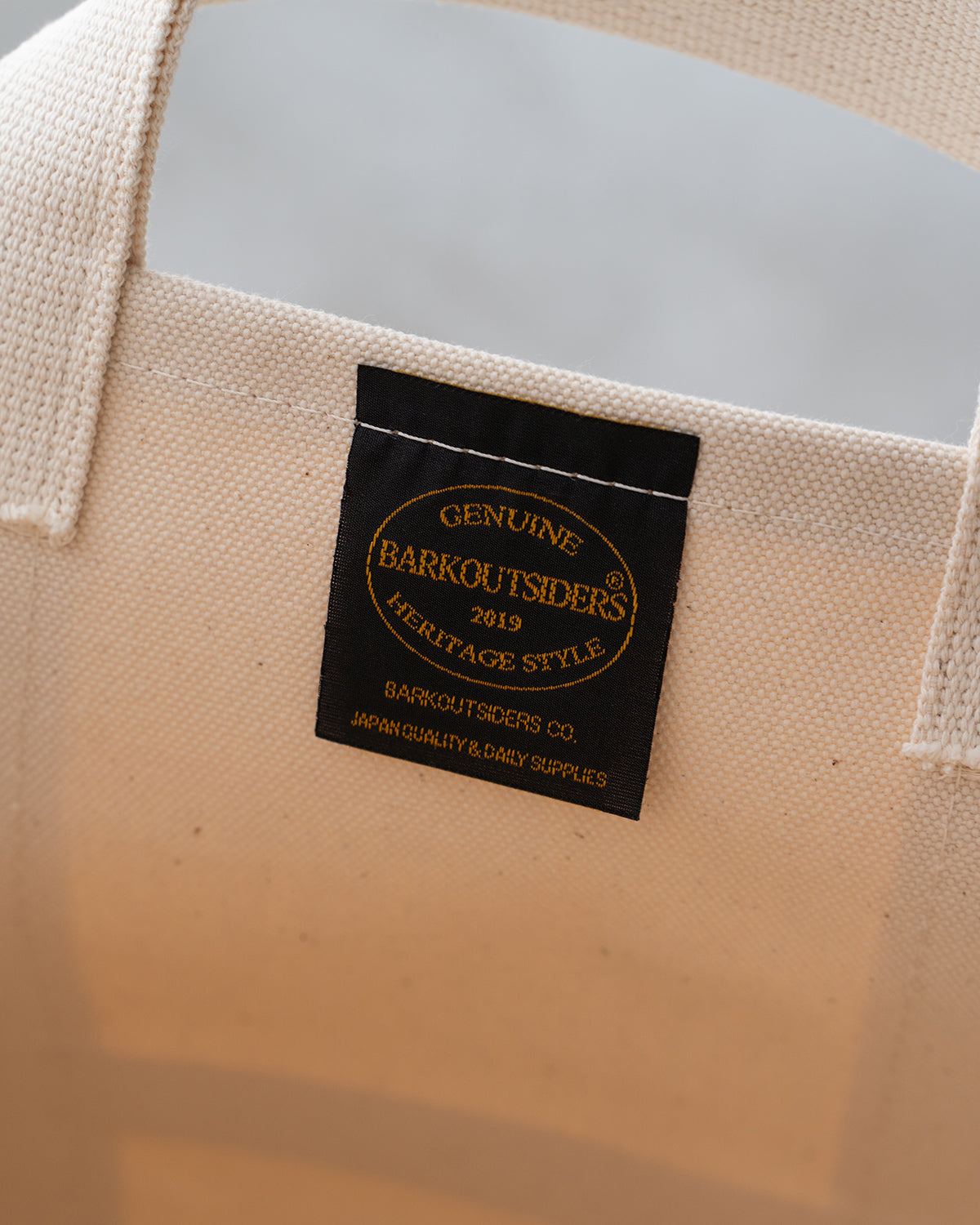 【BARK OUTSIDERS】BS TOOL TOTE "Natural"