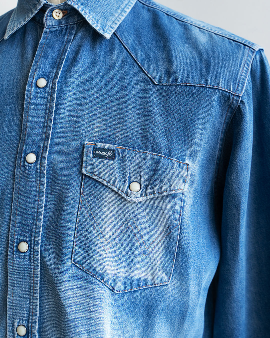 【HEXICO】Short Denim Western 『80-90s Western Shirt』②