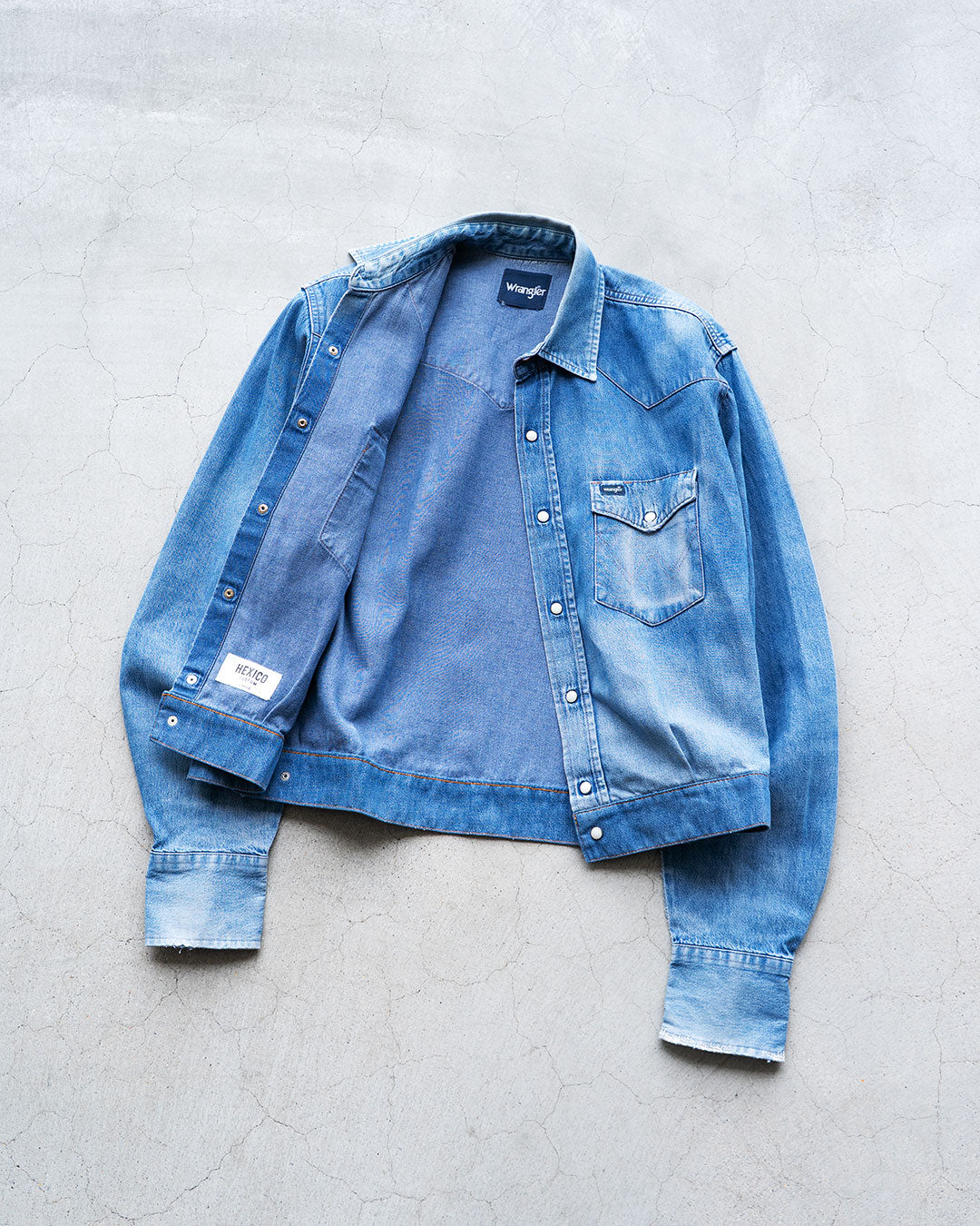 【HEXICO】Short Denim Western 『80-90s Western Shirt』②