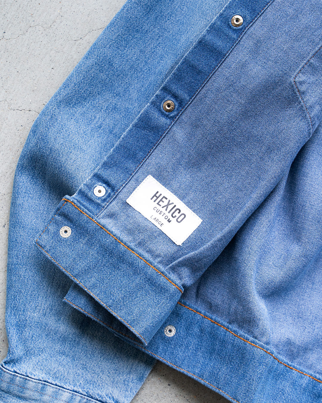 【HEXICO】Short Denim Western 『80-90s Western Shirt』②