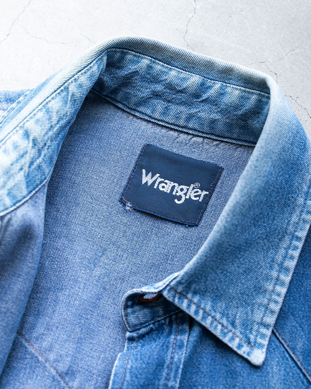 【HEXICO】Short Denim Western 『80-90s Western Shirt』②