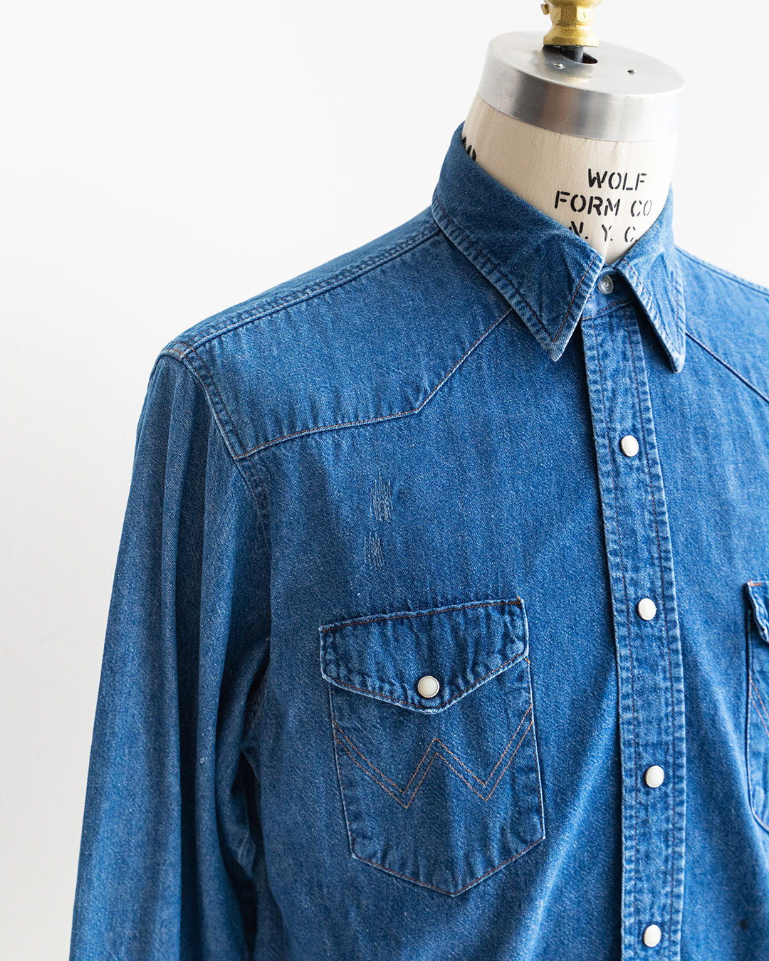 【HEXICO】Short Denim Western 『80-90s Western Shirt』③
