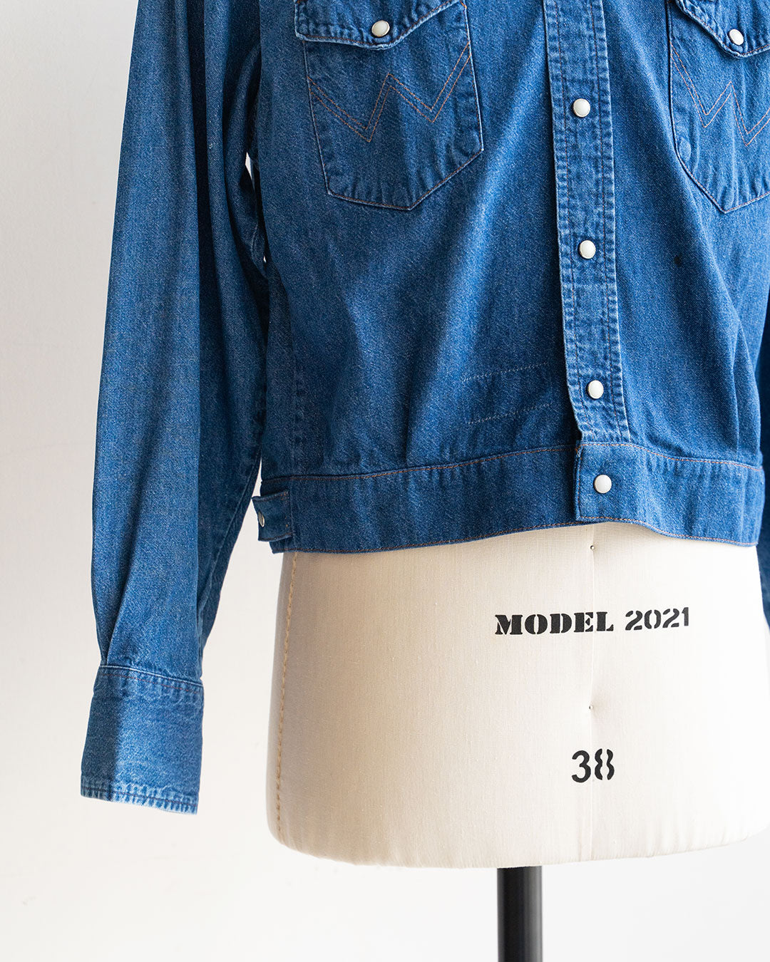 【HEXICO】Short Denim Western 『80-90s Western Shirt』③