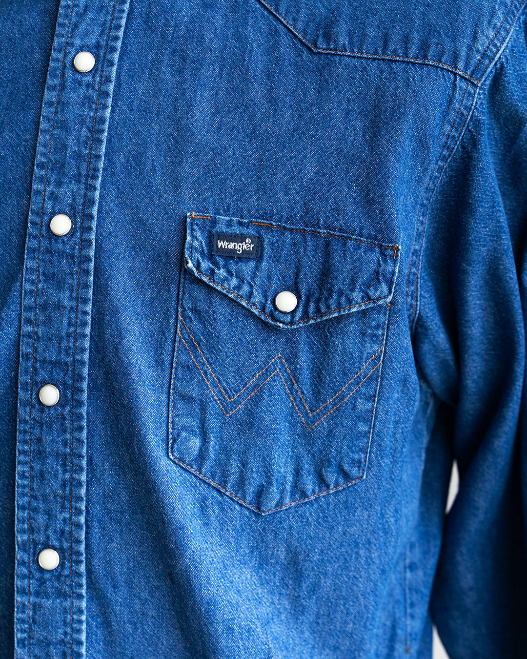 【HEXICO】Short Denim Western 『80-90s Western Shirt』③