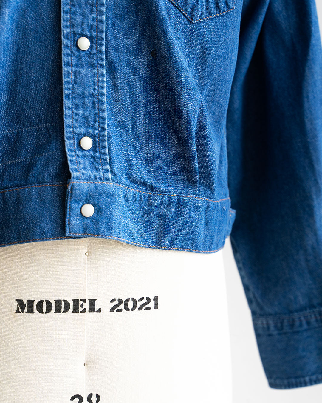 【HEXICO】Short Denim Western 『80-90s Western Shirt』③