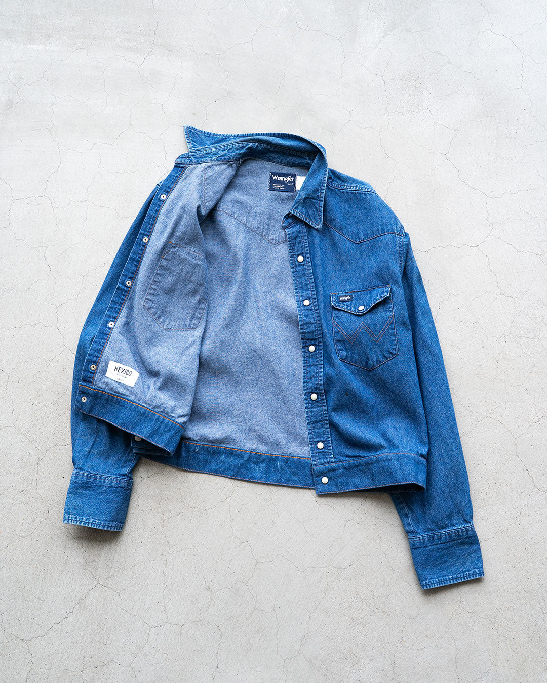 【HEXICO】Short Denim Western 『80-90s Western Shirt』③
