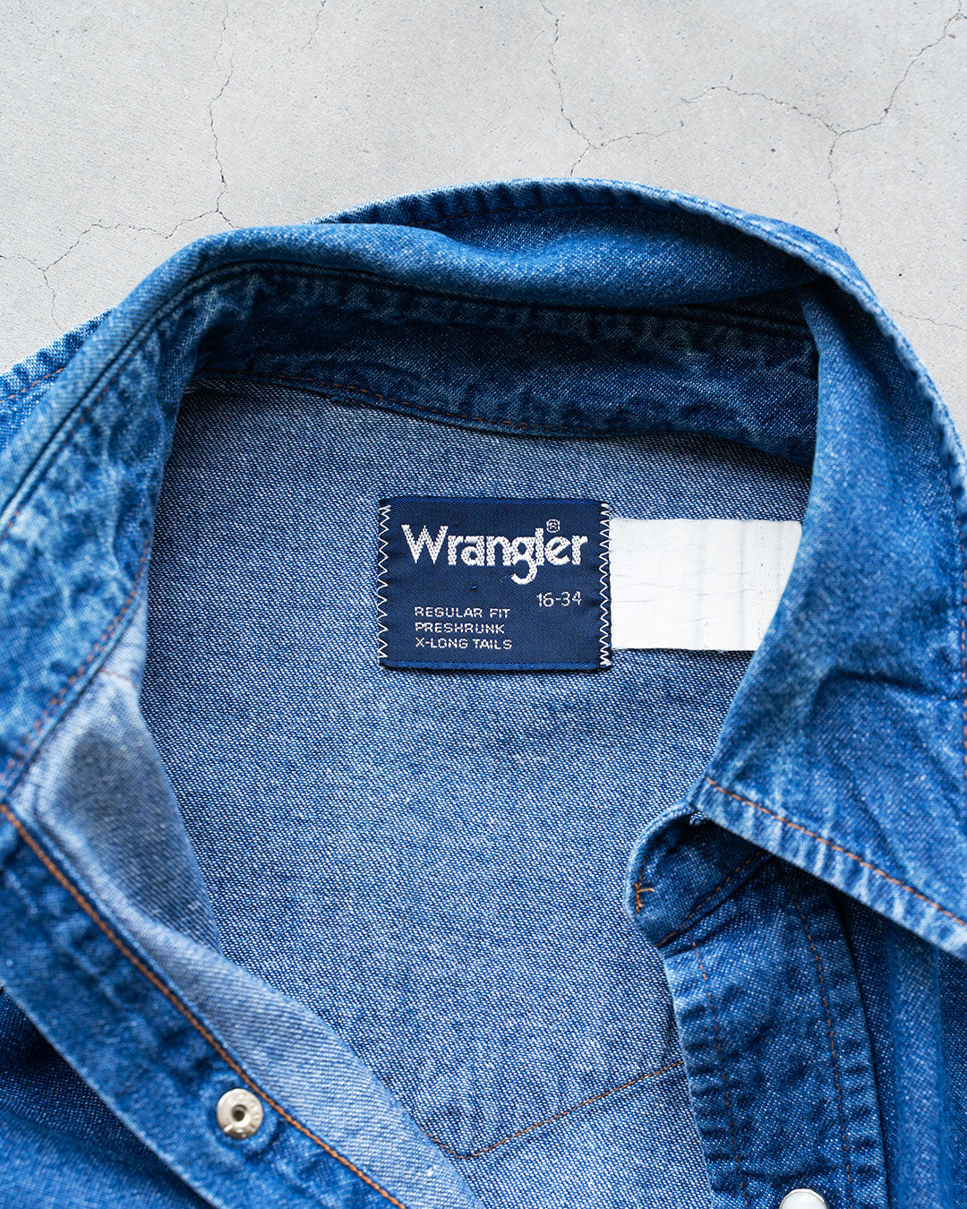 【HEXICO】Short Denim Western 『80-90s Western Shirt』③