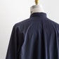 【STILL BY HAND】Regular Collar Shirts "Navy Stripe"