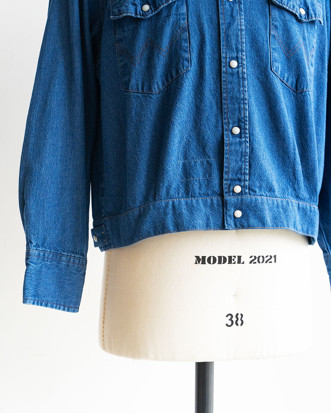 【HEXICO】Short Denim Western 『80-90s Western Shirt』④