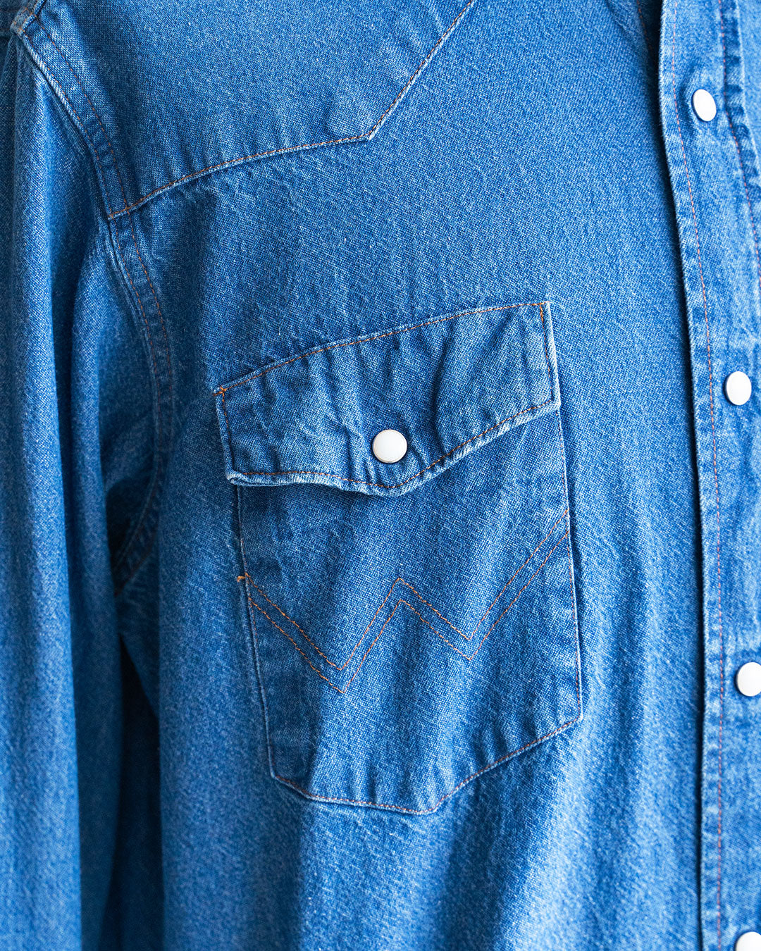 【HEXICO】Short Denim Western 『80-90s Western Shirt』④