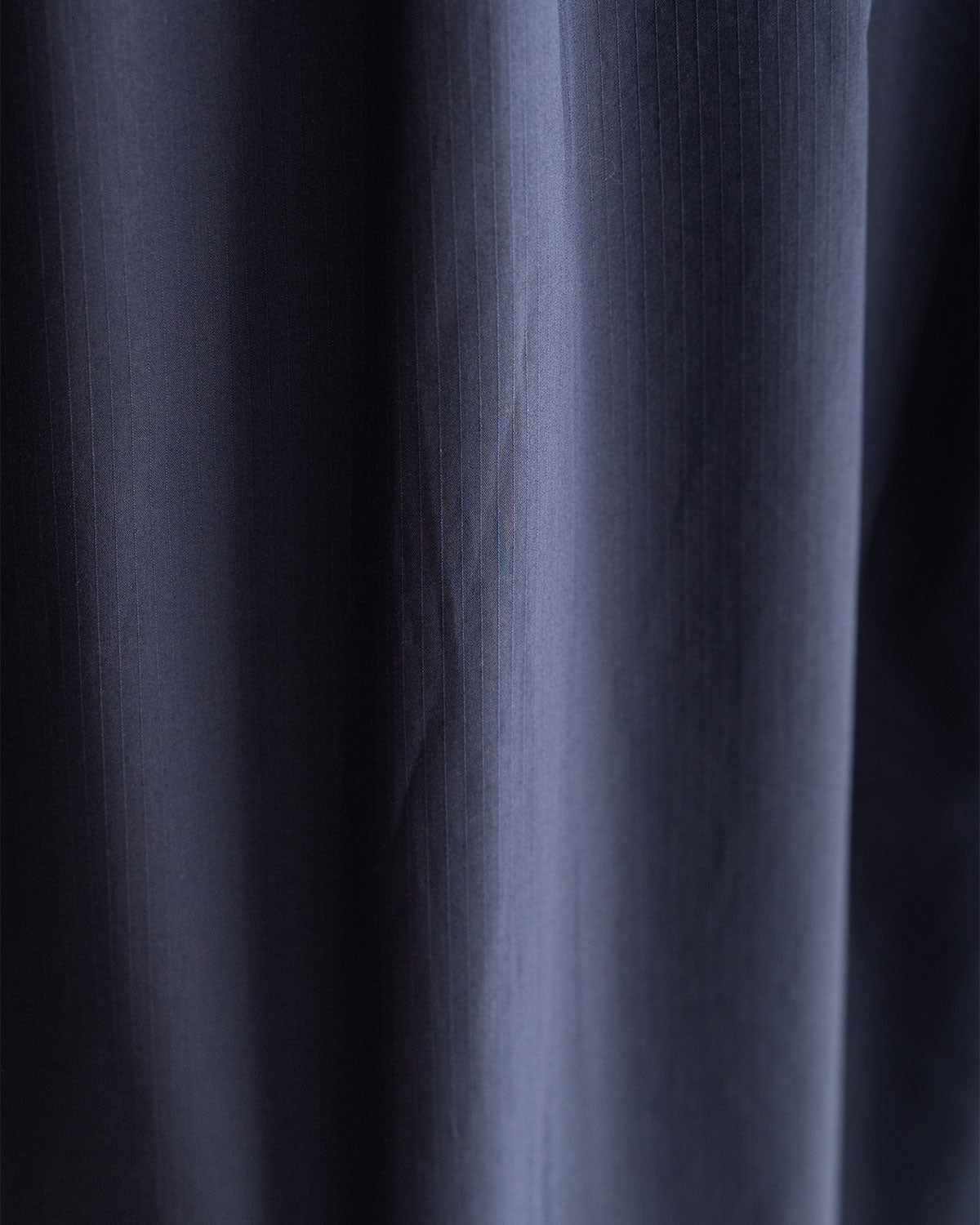 【STILL BY HAND】Regular Collar Shirts "Navy Stripe"