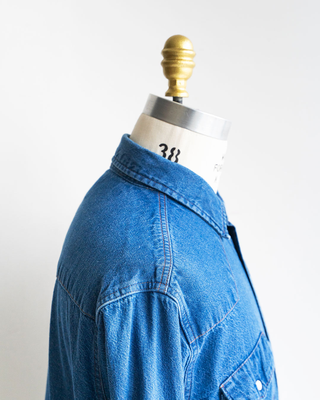 【HEXICO】Short Denim Western 『80-90s Western Shirt』④