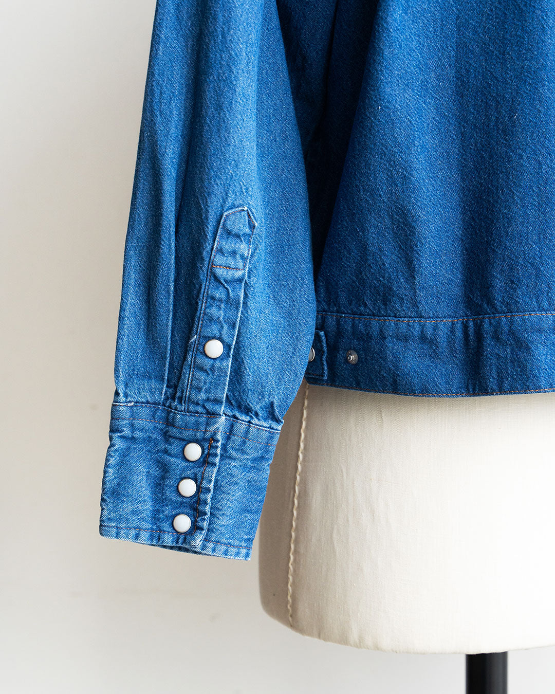 【HEXICO】Short Denim Western 『80-90s Western Shirt』④