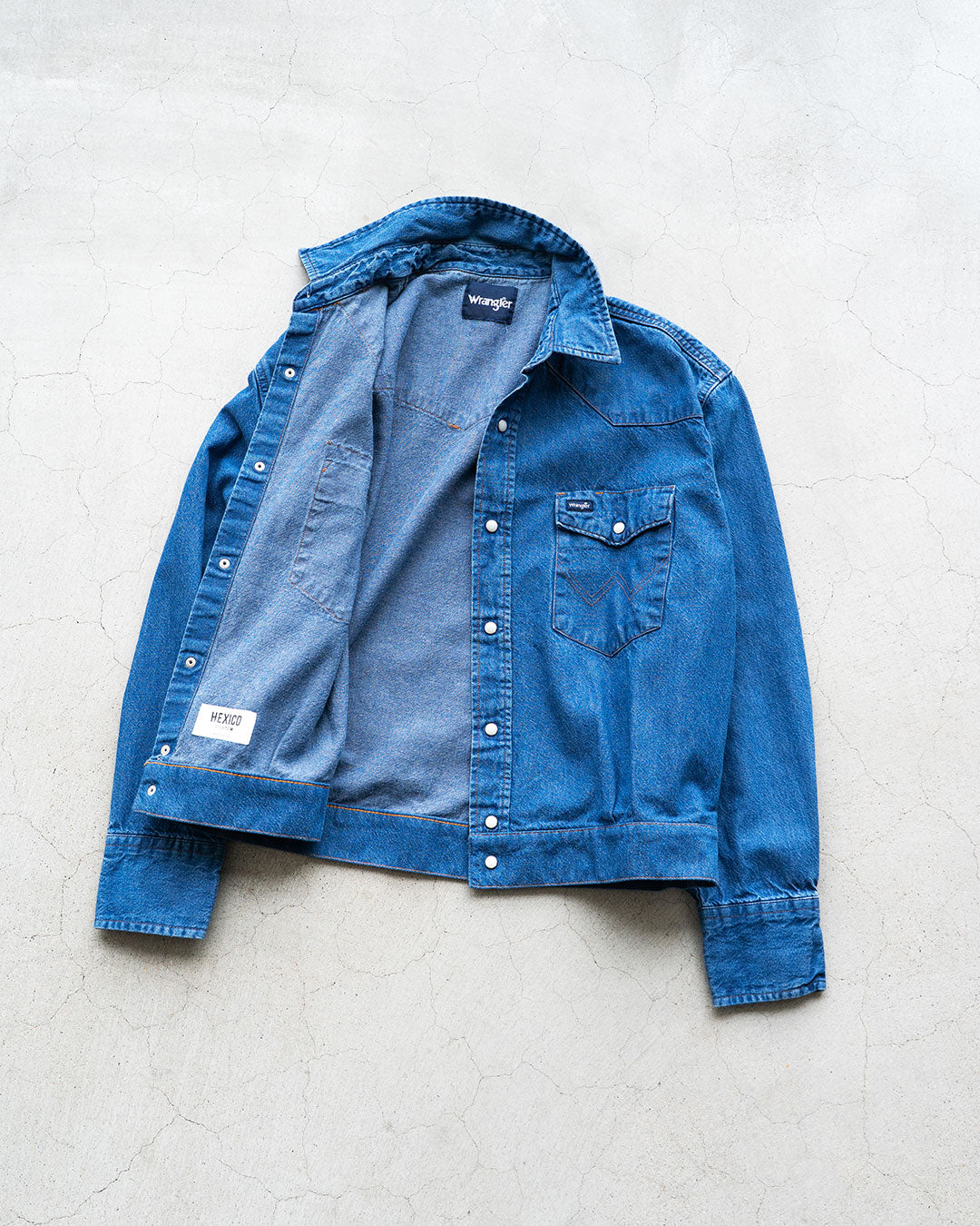 【HEXICO】Short Denim Western 『80-90s Western Shirt』④