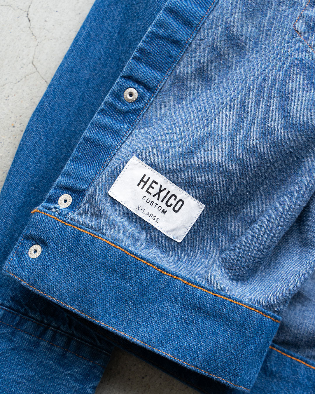 【HEXICO】Short Denim Western 『80-90s Western Shirt』④