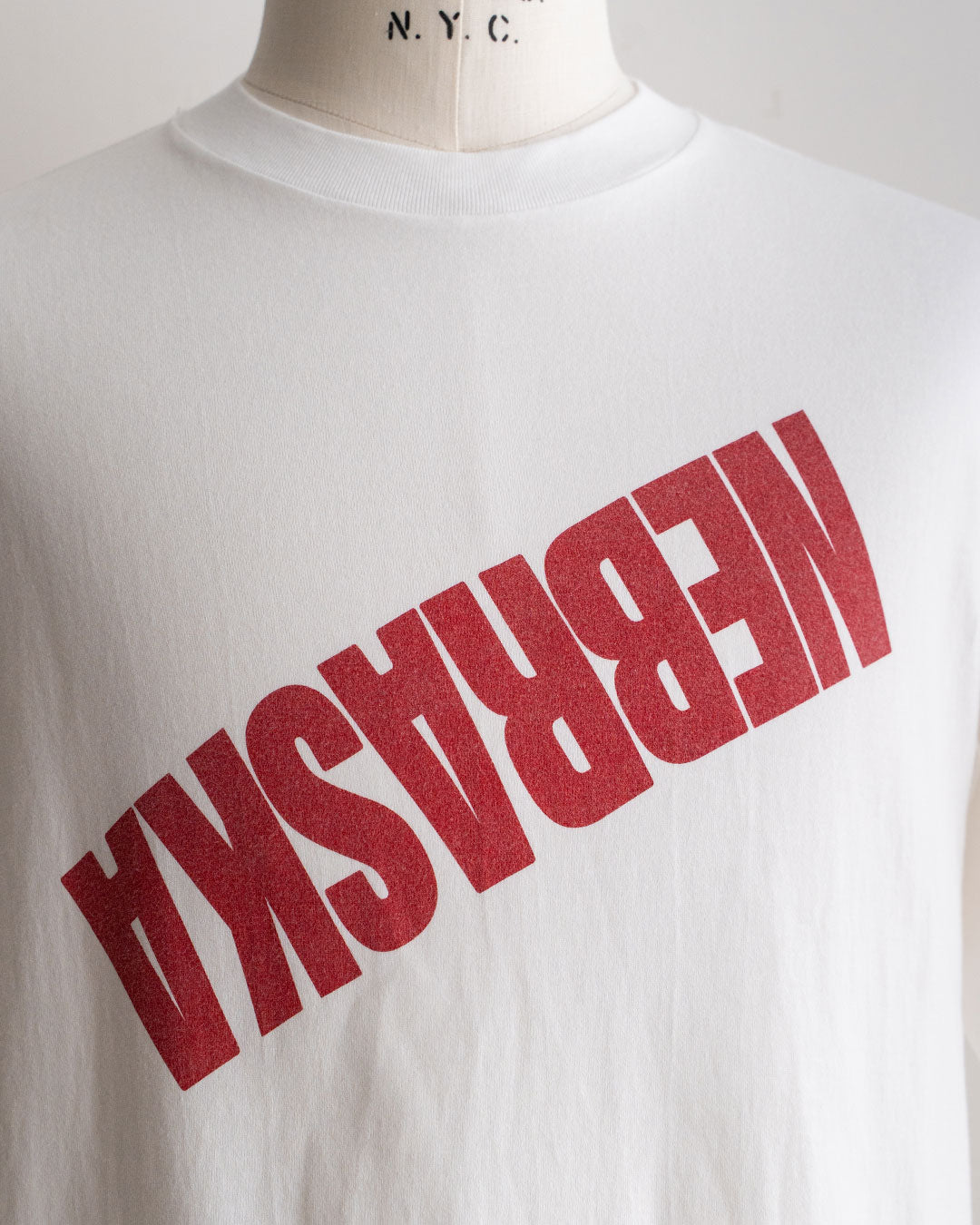 【Blurhms Rootstock】 "NEBRASKA" Print Tee Standard