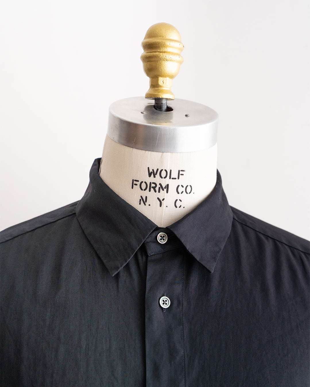 【STILL BY HAND】Garment-Dye W Pocket Over Shirts