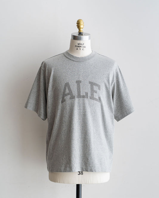 【Blurhms Rootstock】Cotton Rayon 88 / 12 Print Tee "ALE-Y"『Wide』