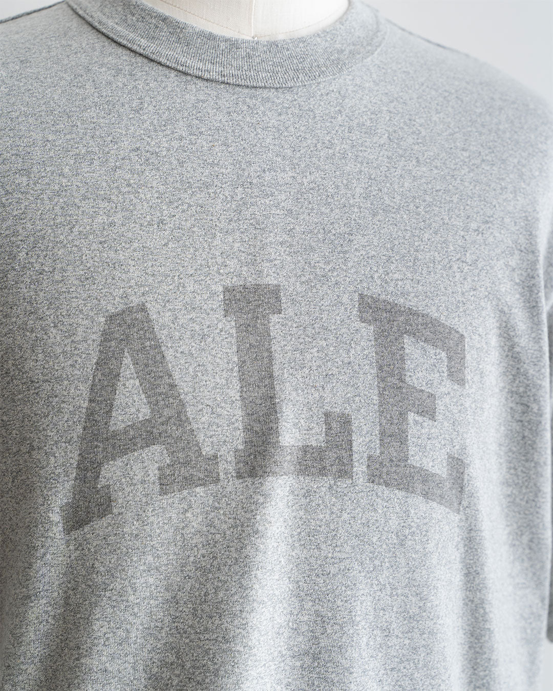 【Blurhms Rootstock】Cotton Rayon 88 / 12 Print Tee "ALE-Y"『Wide』