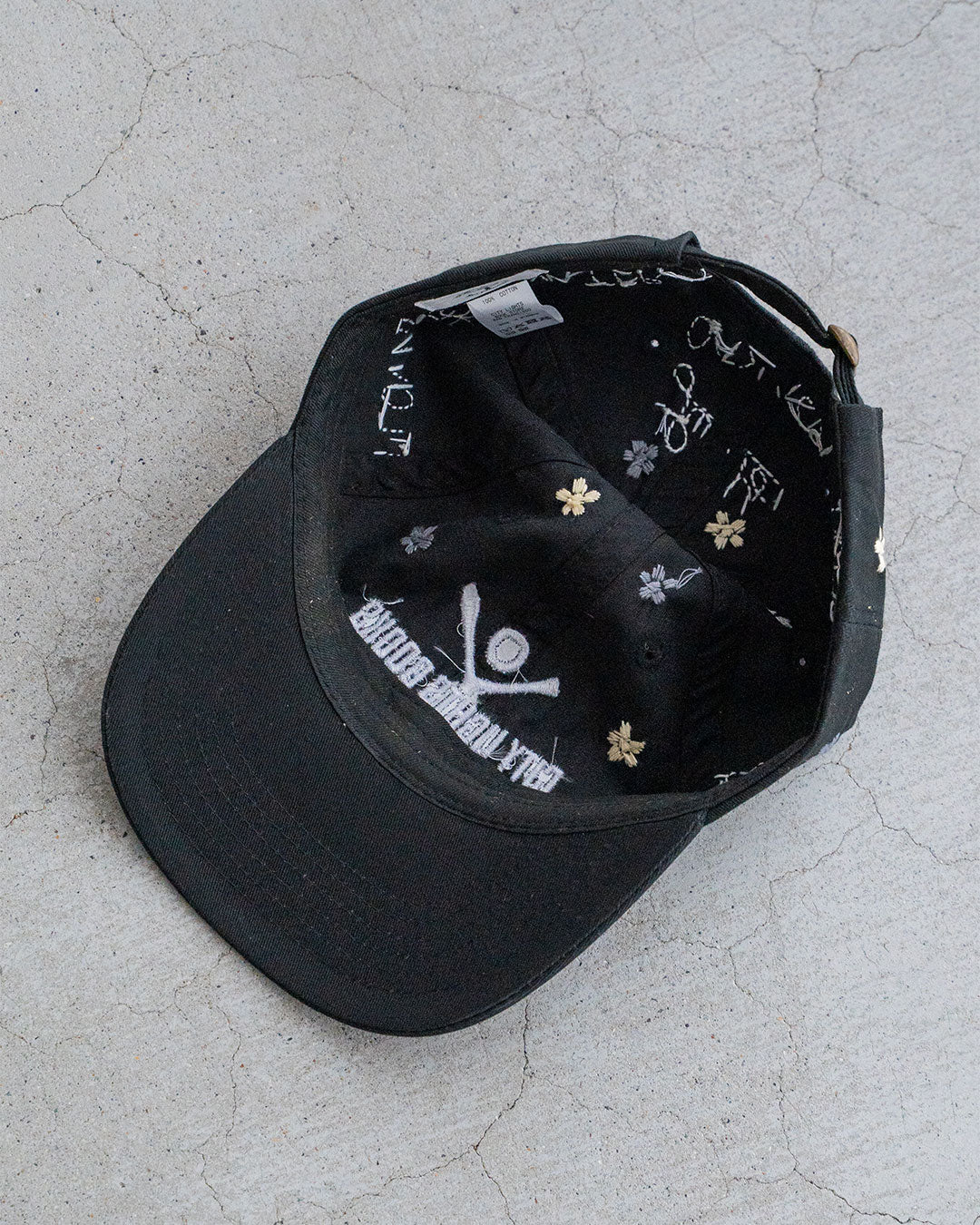 【Oaxaca × City Lights Bookstore】Hand Embroidered Cap 『LOGO』